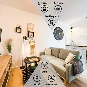 Appartement Nouveau ** Le Raffine Au Coeur De ** Parking, Guingamp